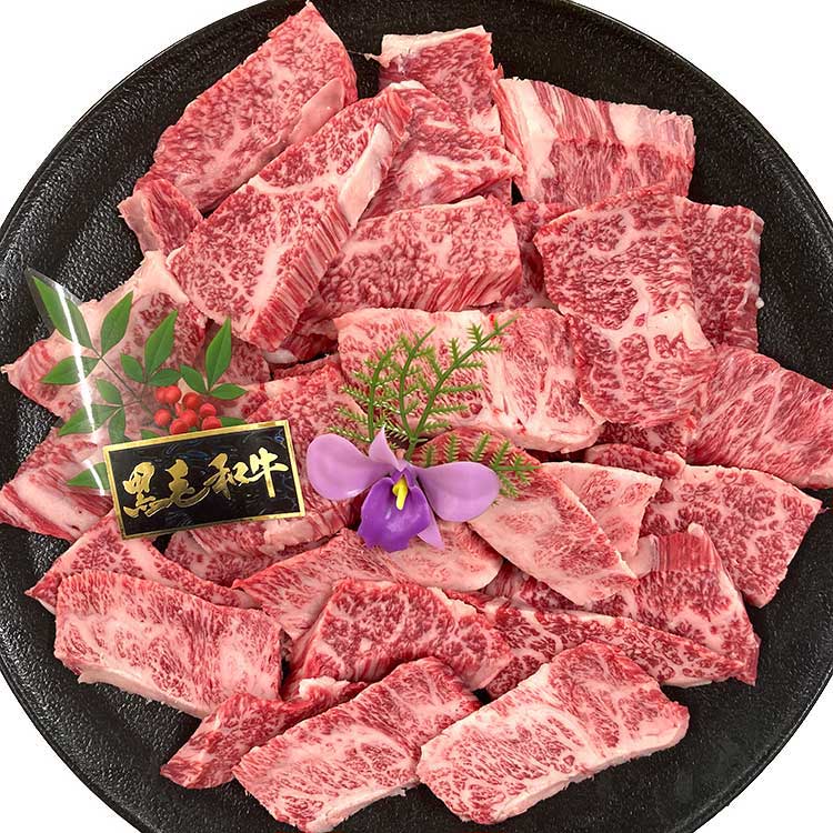 ［ニュークイック］国産黒毛和牛焼肉用切り落とし５００ｇ