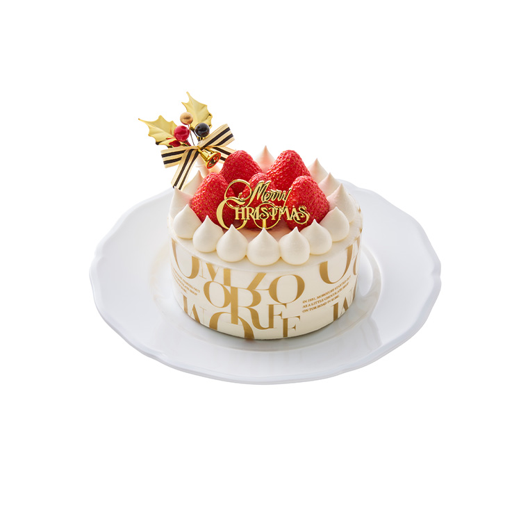 ５９　クリスマスストロベリーショートケーキ（直径約１２ｃｍ）＜２４～２５日　新宿店７階　イベントスペース受け取り＞