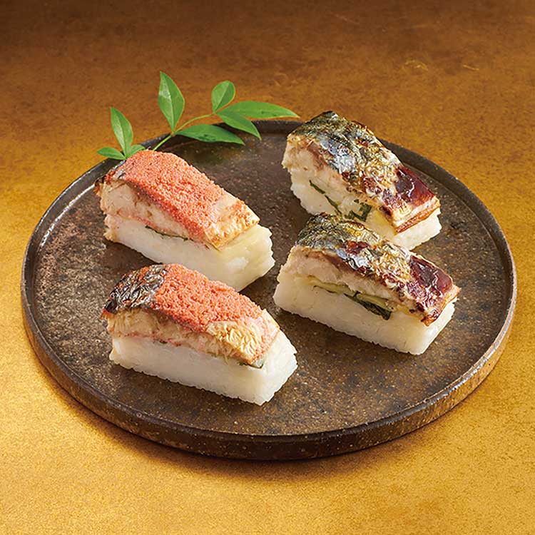 〈越前三國湊屋〉焼き鯖寿司詰合せ