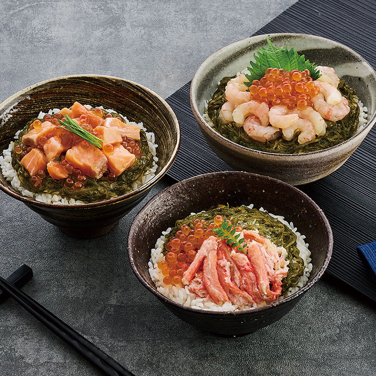 海のミルフィーユ（海鮮丼の具）