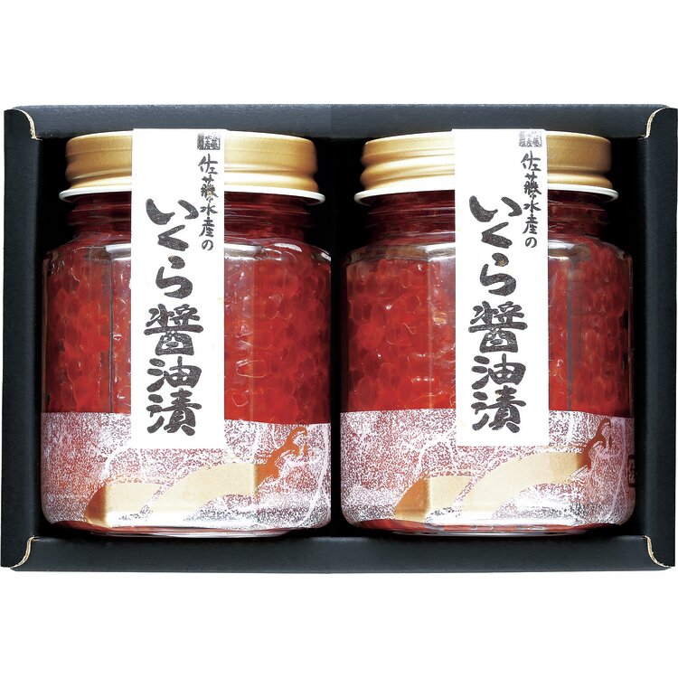 ＜佐藤水産＞鮭魚醤入りいくらの醤油漬