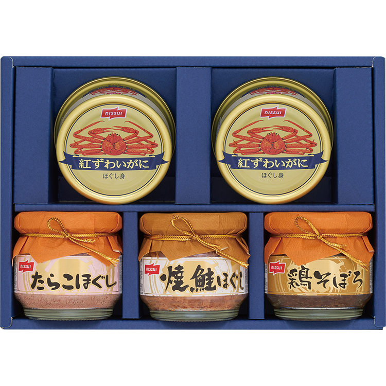 ＜ニッスイ＞紅ずわいがに缶詰・瓶詰詰合せ　ＢＫ－３０Ｄ