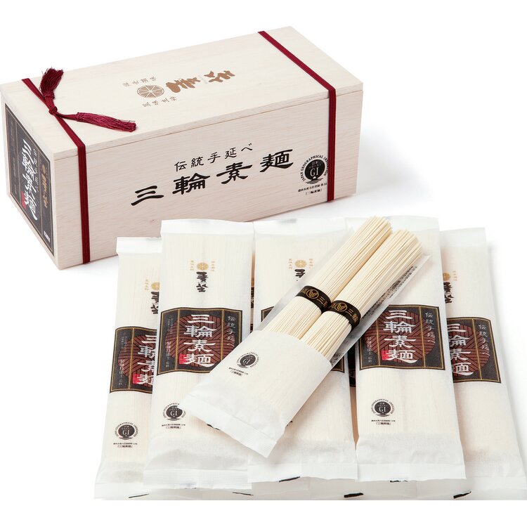 ＜麦坐＞三輪素麺　小分け個包装　ＭＴ－３０