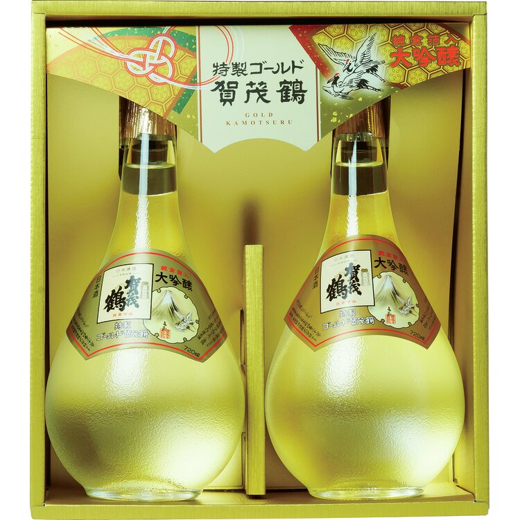 ＜賀茂鶴酒造＞特製ゴールド賀茂鶴