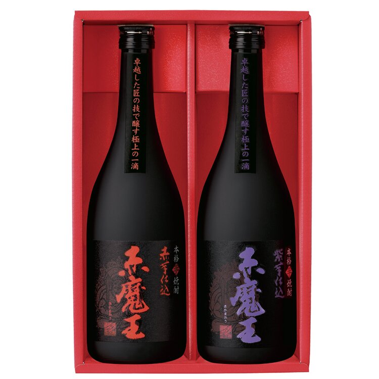 ＜櫻の郷酒造＞赤魔王　赤芋・紫芋セット