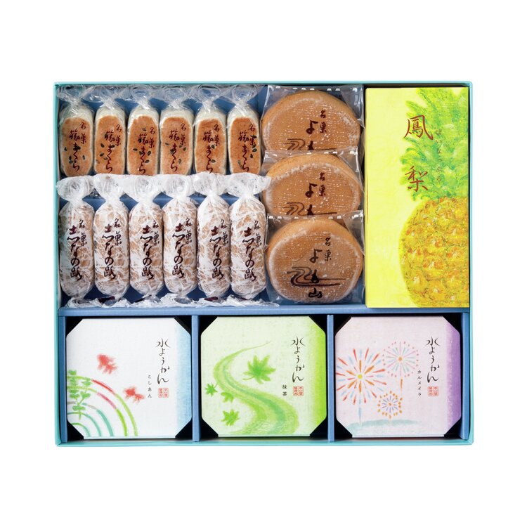 ＜両口屋是清＞銘菓詰合せ　リョウ４０ＮＴ