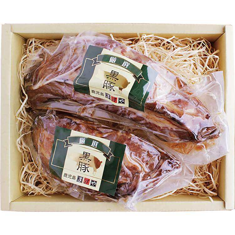 ＜鹿児島ますや＞黒豚スペアリブ炭火焼き