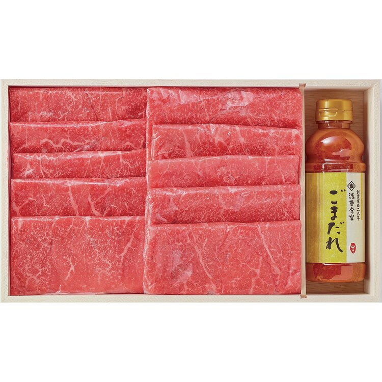 ＜浅草今半＞黒毛和牛しゃぶしゃぶ用セット　ＡＮＳ－１００Ｇ