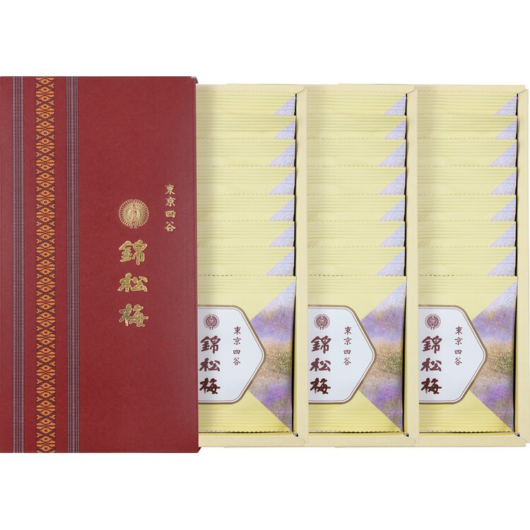 ＜錦松梅＞錦松梅の小袋（三段重ね）