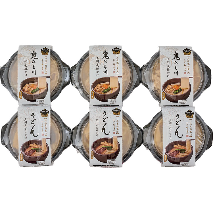 ＜花山うどん＞上州の味６食詰合せ