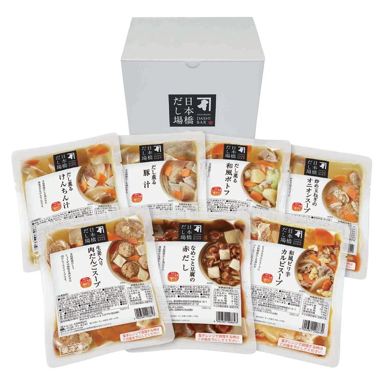 ＜にんべん＞日本橋だし場　だしスープ詰合せ