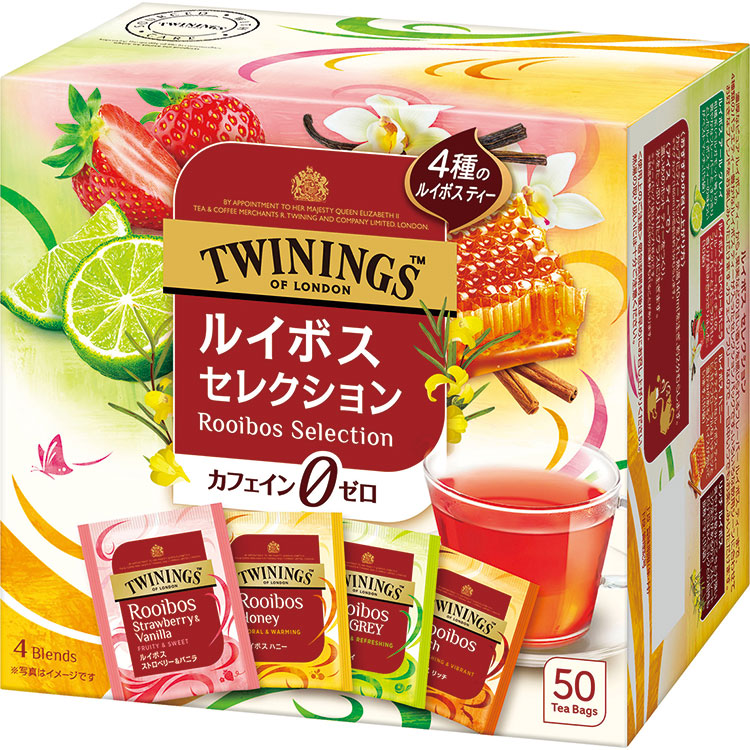 ＜トワイニング＞ティーバッグ５０Ｐルイボスセレクション