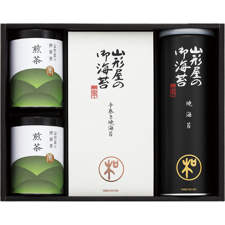 山形屋海苔・茶詰合せ