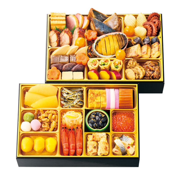 ６７日本橋＜にんべん＞おせち料理　二段重「和の華」