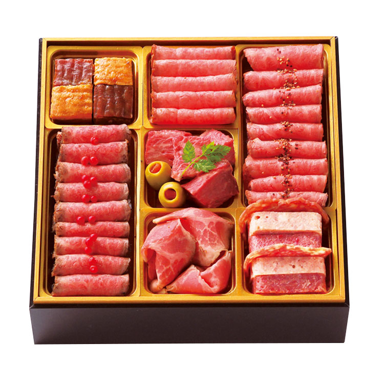 １９１＜精肉あづま＞肉づくしおせち　一段