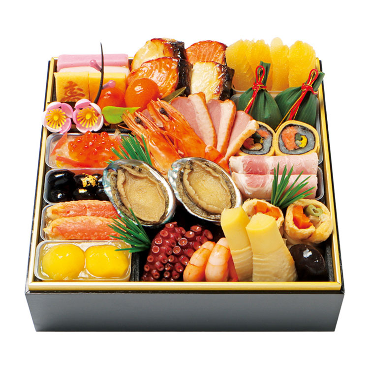 ２２２＜京・料亭　わらびの里＞和風おせち料理　一段
