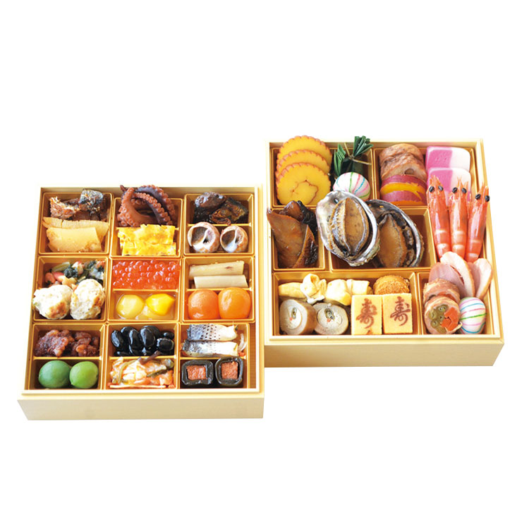 ３２３＜日本料理一乃松＞福寿和風おせち二段重（冷凍）