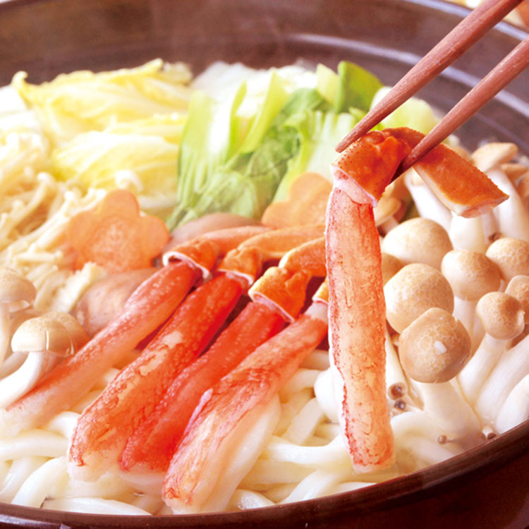 ４０８＜日本料理一乃松＞かにしゃぶセット（冷凍）