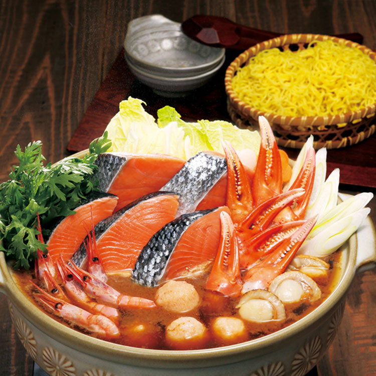 ４１０＜佐藤水産＞キングサーモン鍋（冷凍）