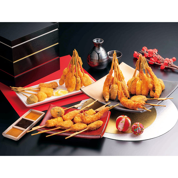 ４２６神戸＜串乃家＞串揚げ迎春セット「鶴」（冷凍）