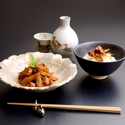 ［京都下鴨茶寮］きんぴらまぐろ　木箱入