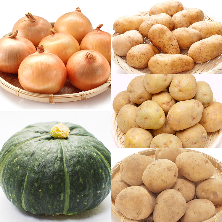 北海道の旬野菜４種たっぷり詰合せ｜限定１００セット