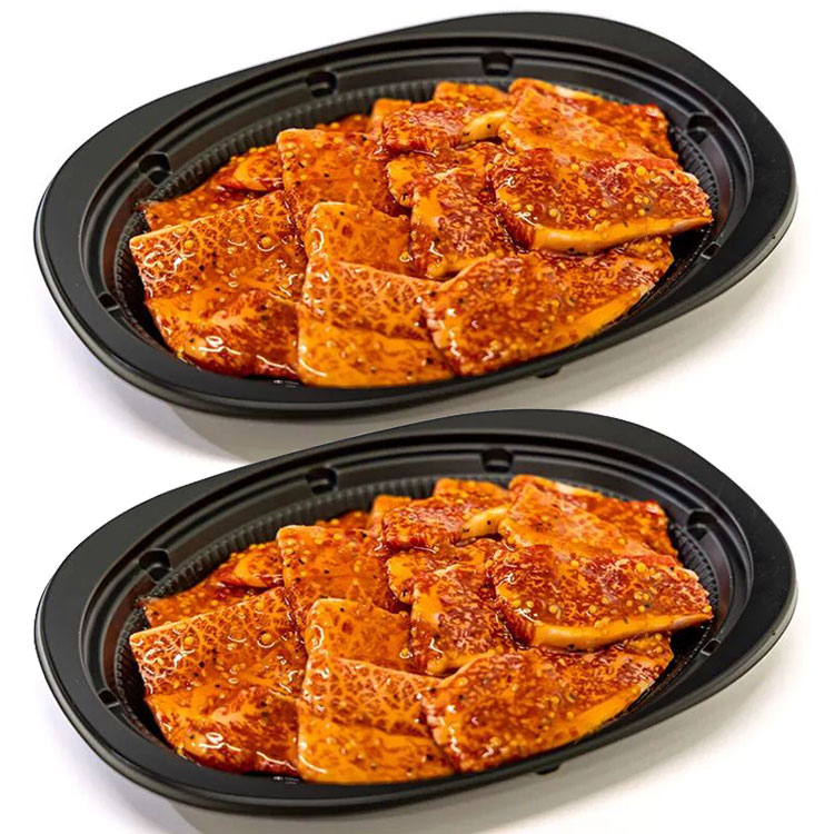 【焼肉の日限定】国産黒毛和牛　味付け焼肉用切落５００ｇ×２