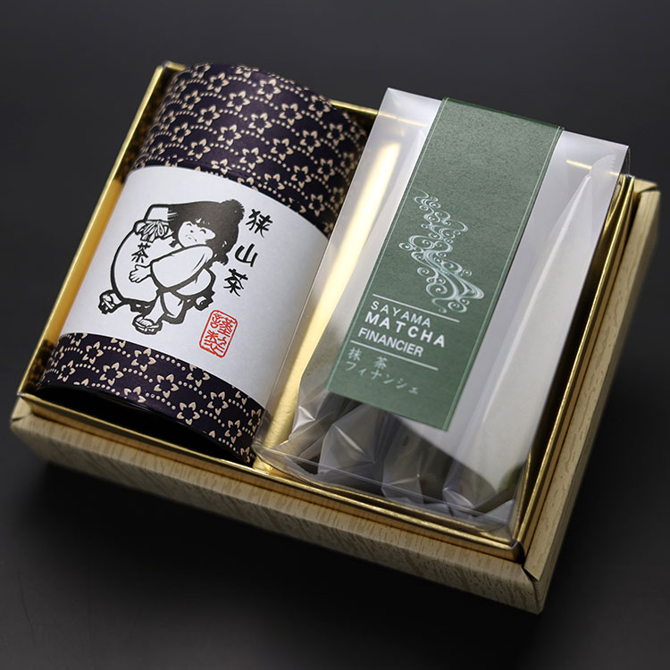 ［狭山茶製造元長峰園］狭山茶一服セットＡ