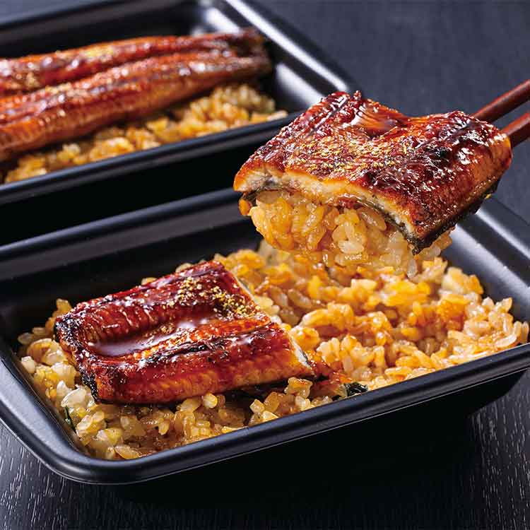 鰻楽　国産うなぎ蒲焼重　ＱＵ１９０－２
