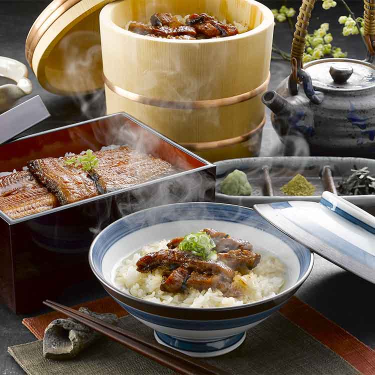 愛知　うなぎ割烹「一愼」　特製蒲焼・一愼ひつまぶし
