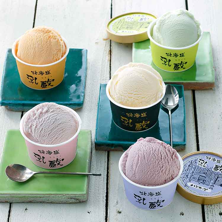 「乳蔵」北海道アイスクリーム５種１２個