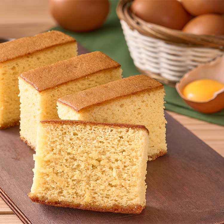 秋川牧園のたまごと牛乳のカステラ　８個　ＡＢＣ－０１Ａ