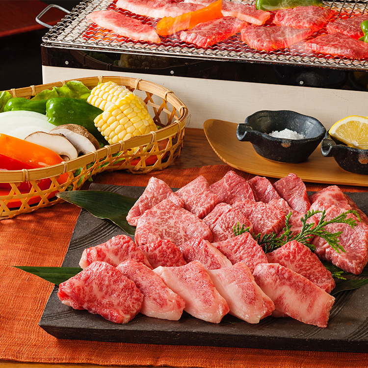 「山晃食品」　神戸牛バラ焼肉用４５０ｇ
