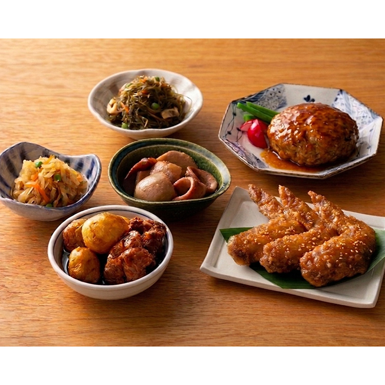 レンジで簡単！おすすめ惣菜６種セット