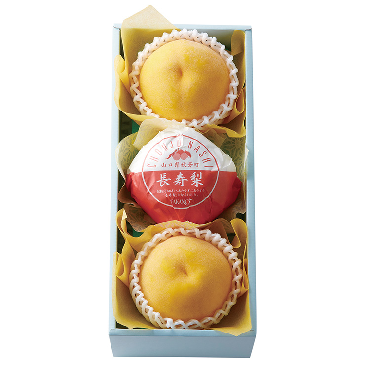 Ｔｈａｎｋｓギフト　長寿梨＆黄金桃