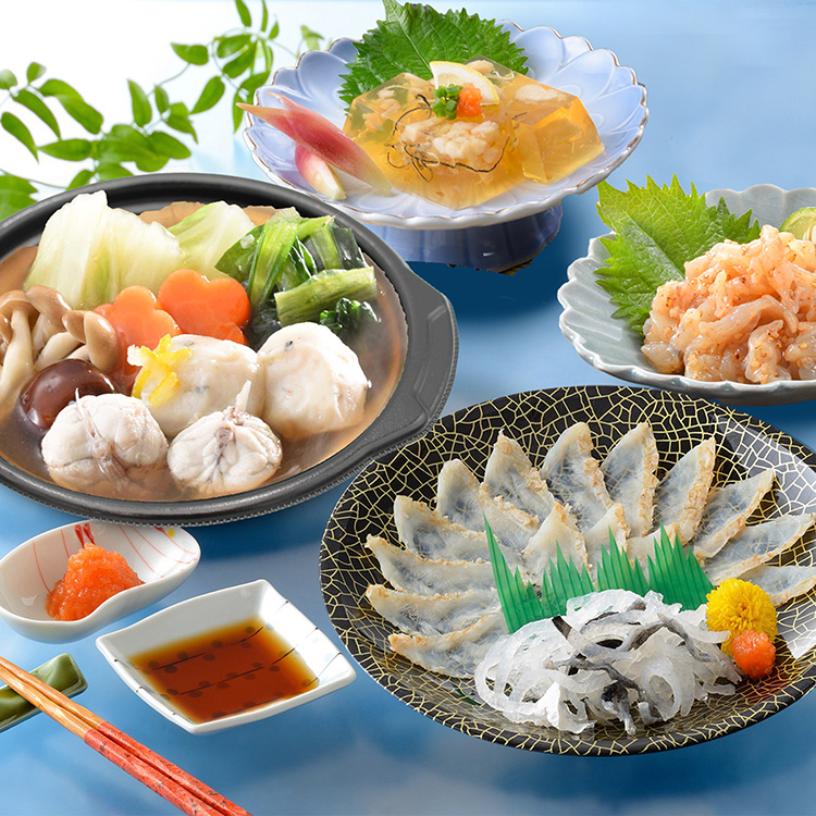 ふくたたき刺身とふく個食鍋セット　ＦＳＭ－５０Ｈ６Ｚ