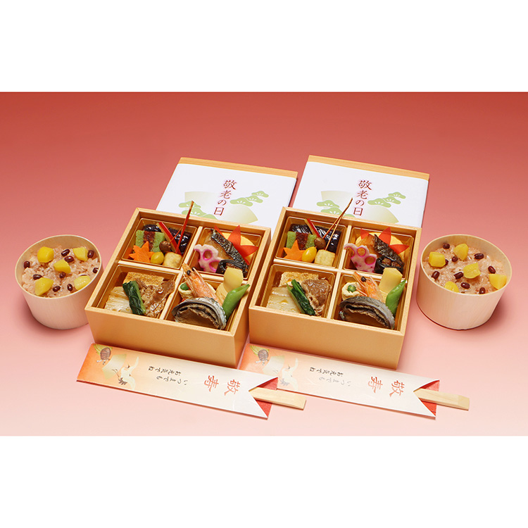 ［京・料亭わらびの里］敬老の日感謝膳　２人前　ＧＷー８０