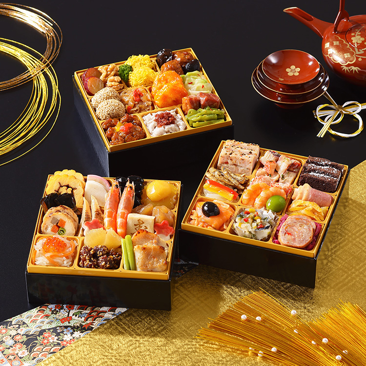 ［東京正直屋］和洋中おせち三段重　吉祥