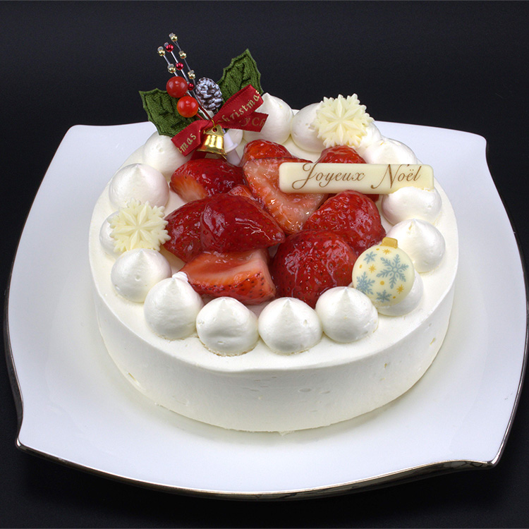 ［パティスリーコールトーン］冷凍クリスマスショートケーキ
