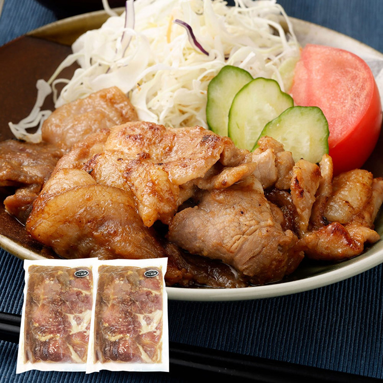 ［薩摩川内市観光物産協会］黒豚うで肉の味噌漬け×２袋