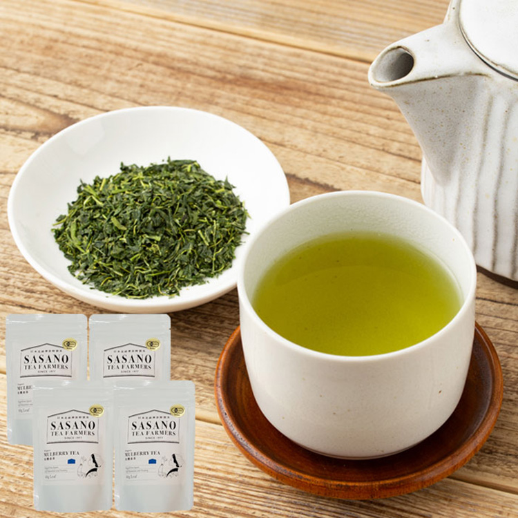 ［薩摩川内市観光物産協会］オーガニック桑茶（リーフ）×４袋