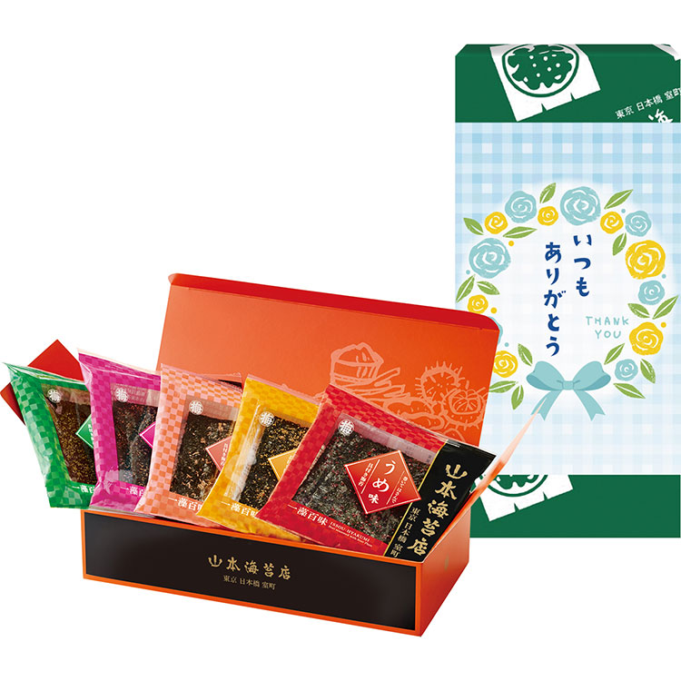 ★［山本海苔店］一藻百味５袋詰合せ