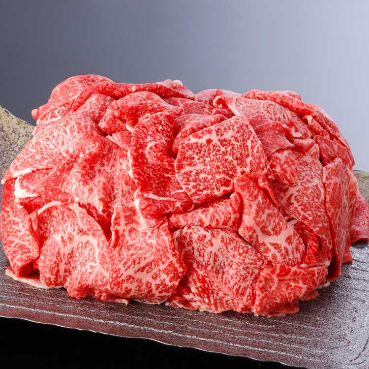 ★［柿安］【いい肉の日】黒毛和牛　すき焼切り落とし　５００ｇ×２個　合計１，０００ｇ