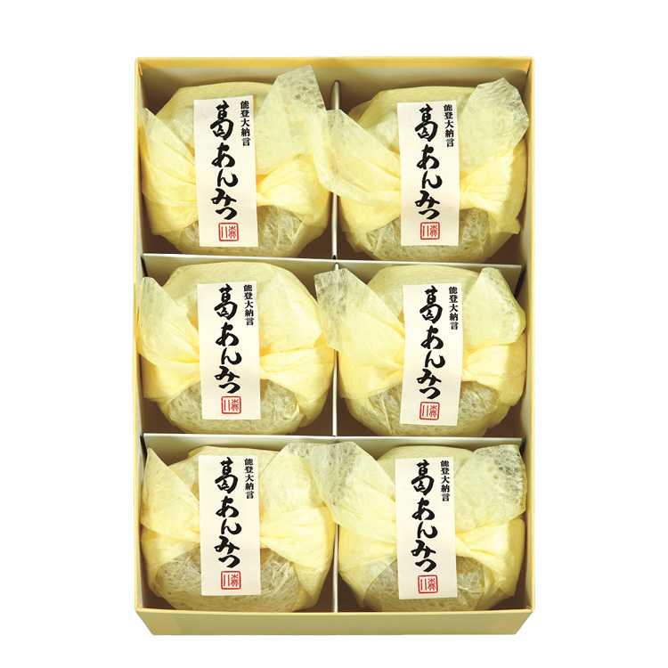 ★［森八］「葛あんみつ６入」