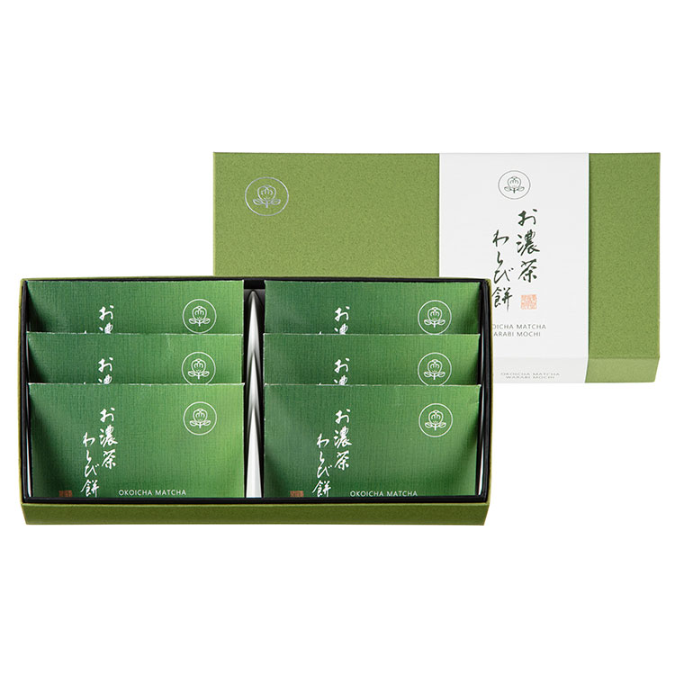☆お濃茶わらび餅６個入