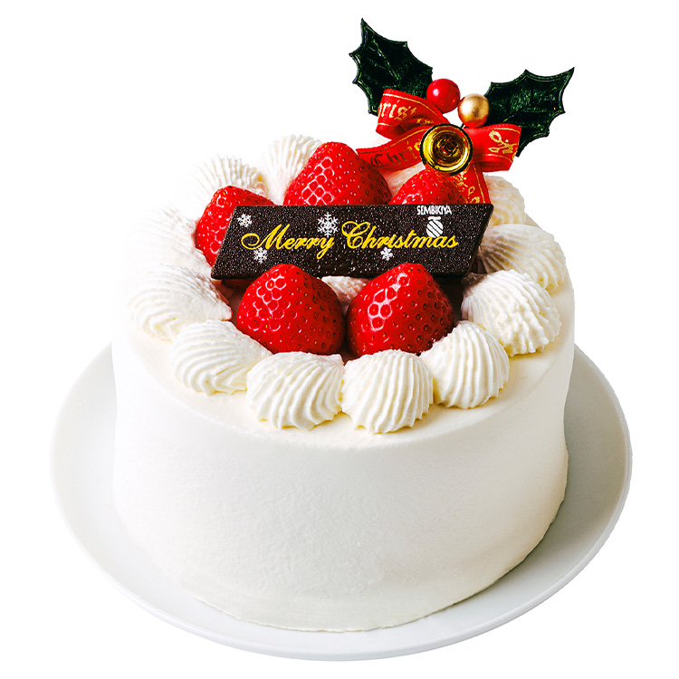 ☆［京橋千疋屋］Ｘｍａｓ苺のショート４号＜ふじさわ地下１階　イベントコーナー受け取り＞