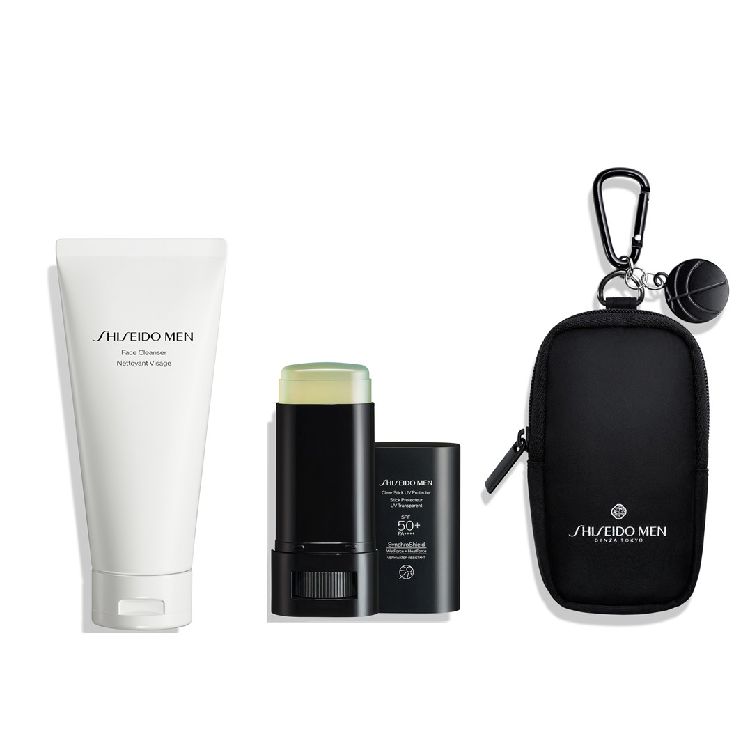 ＳＨＩＳＥＩＤＯ　メン　クリアスティック　ＵＶプロテクターキット（クリアスティック　ＵＶプロテクター　＆　フェイス　クレンザー）＜限定品＞