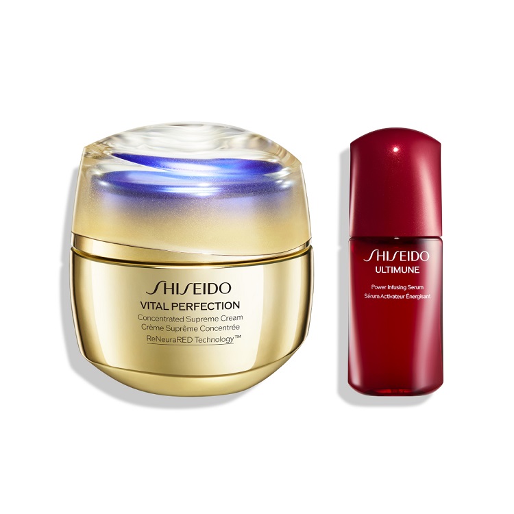 ＳＨＩＳＥＩＤＯ　バイタルパーフェクション　モイスチャライザーキット（シュプリームクリーム　コンセントレート）＜限定品＞