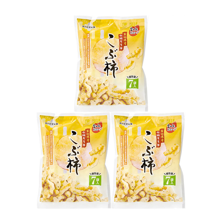 ［明治屋］こぶ柿３パックセット