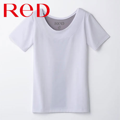 ［ＲｅＤ］バイタルテック　Ｕネックインナー半袖　肩コリ改善（女性用）